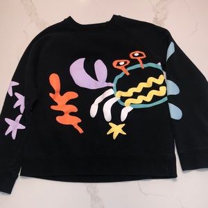 Stella McCartney Kids Crab Sweater Size 14 Years